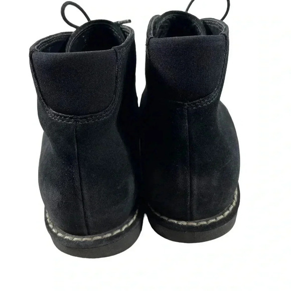 Cole Haan Country Chukka Black Suede Lace Up Boots Size 8.5 - Picture 4 of 12
